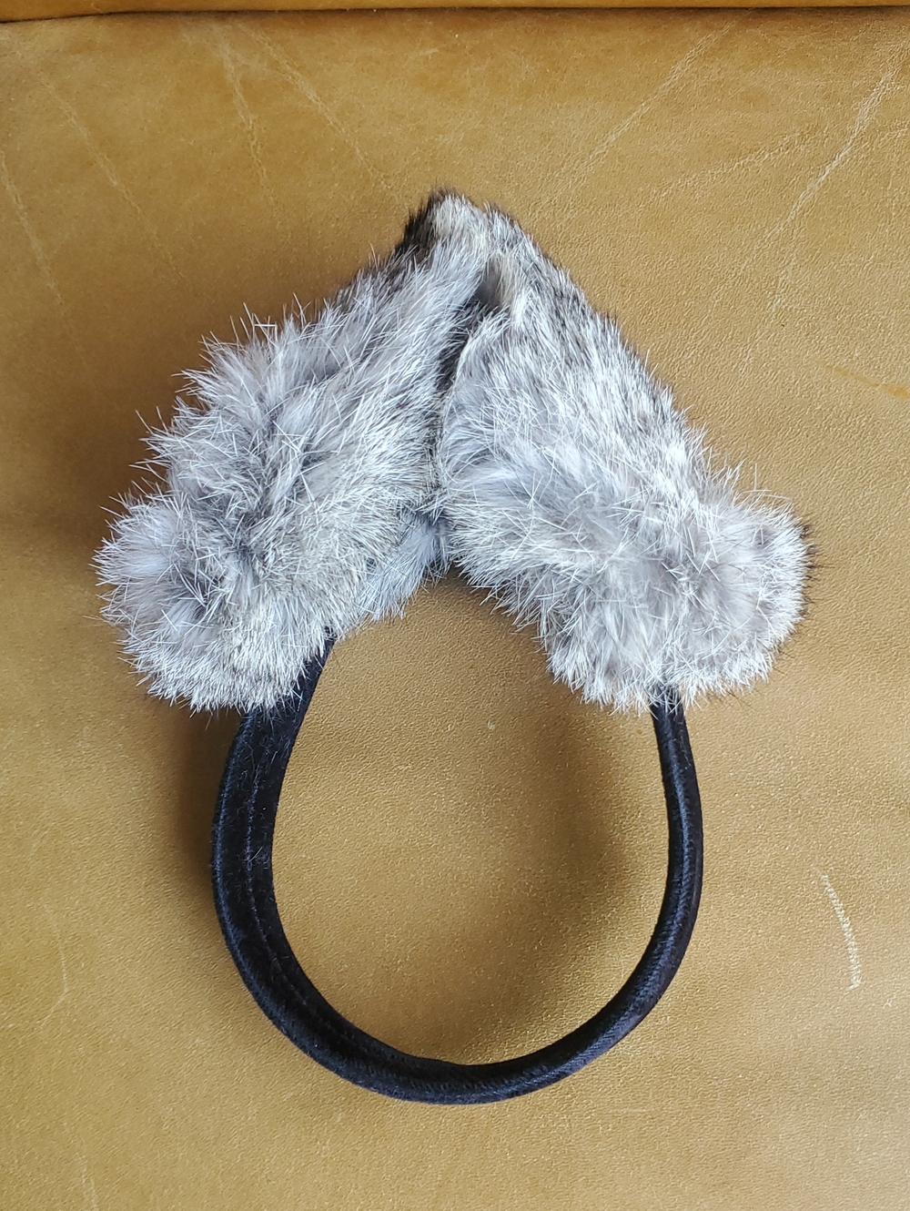 Real Rabbit Fur Earmuffs - Picture 7 of 8